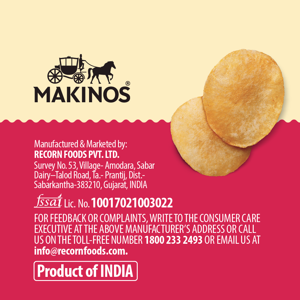 Makinos Kettle Potato Chips Korean Kimchi