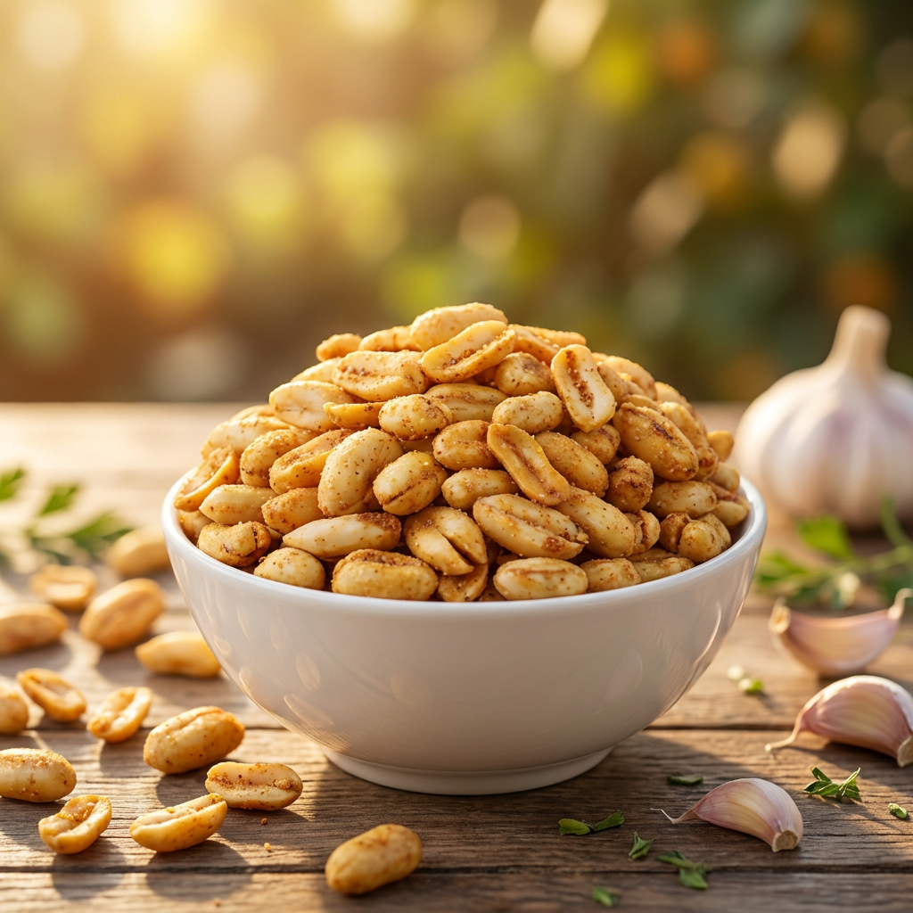 Makinos Peanuts Garlic