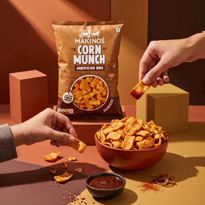Makinos Corn Munch American BBQ