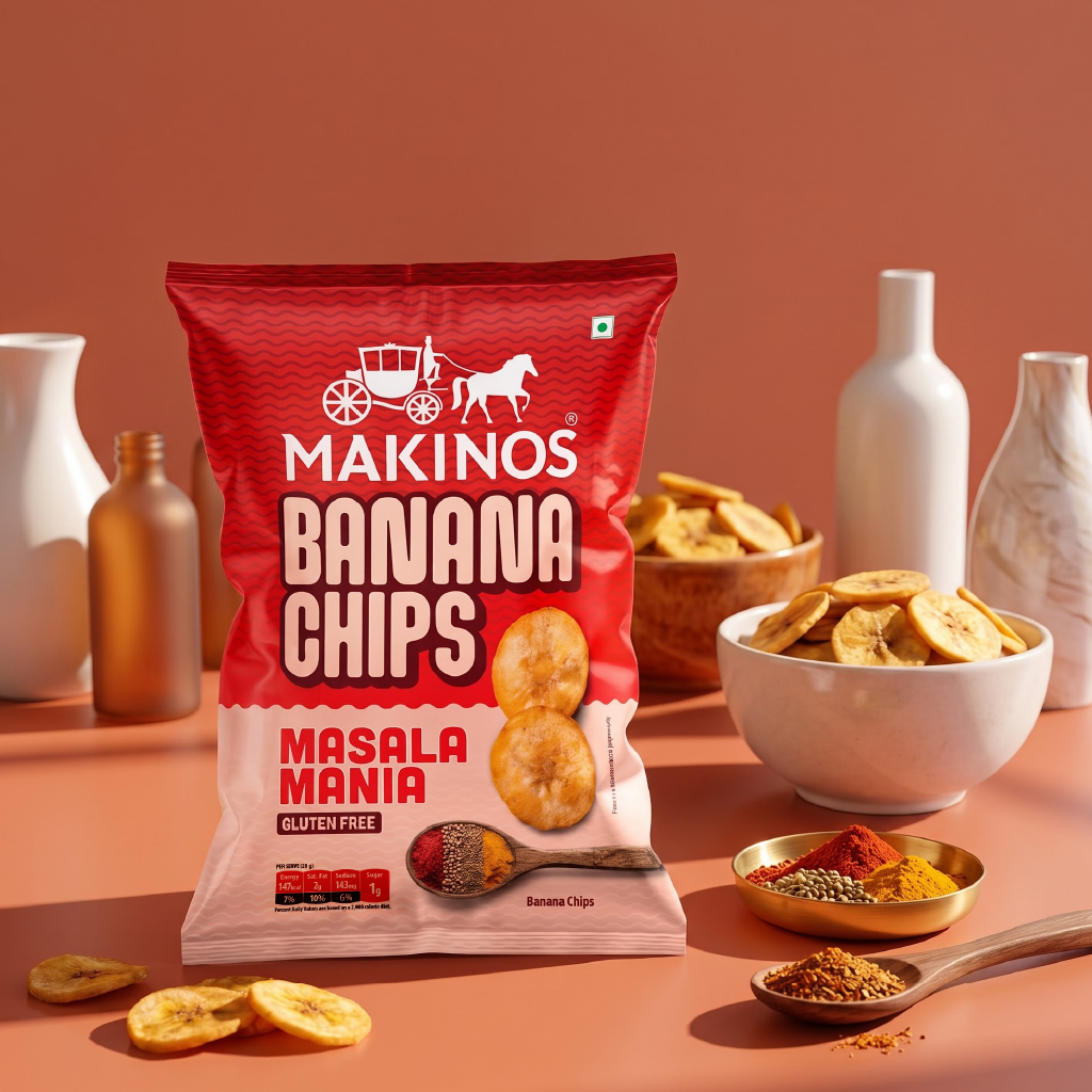 Makinos Banana Chips Masala Mania