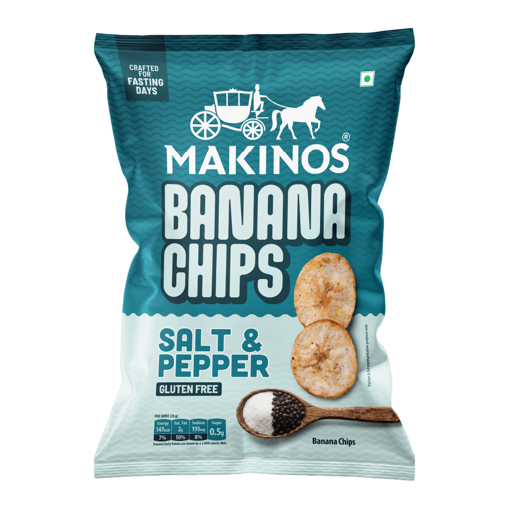 Makinos Banana Chips Salt & Pepper
