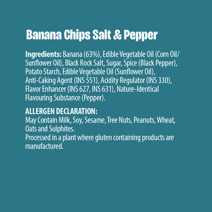 Makinos Banana Chips Salt & Pepper