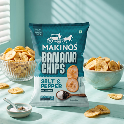 Makinos Banana Chips Salt & Pepper