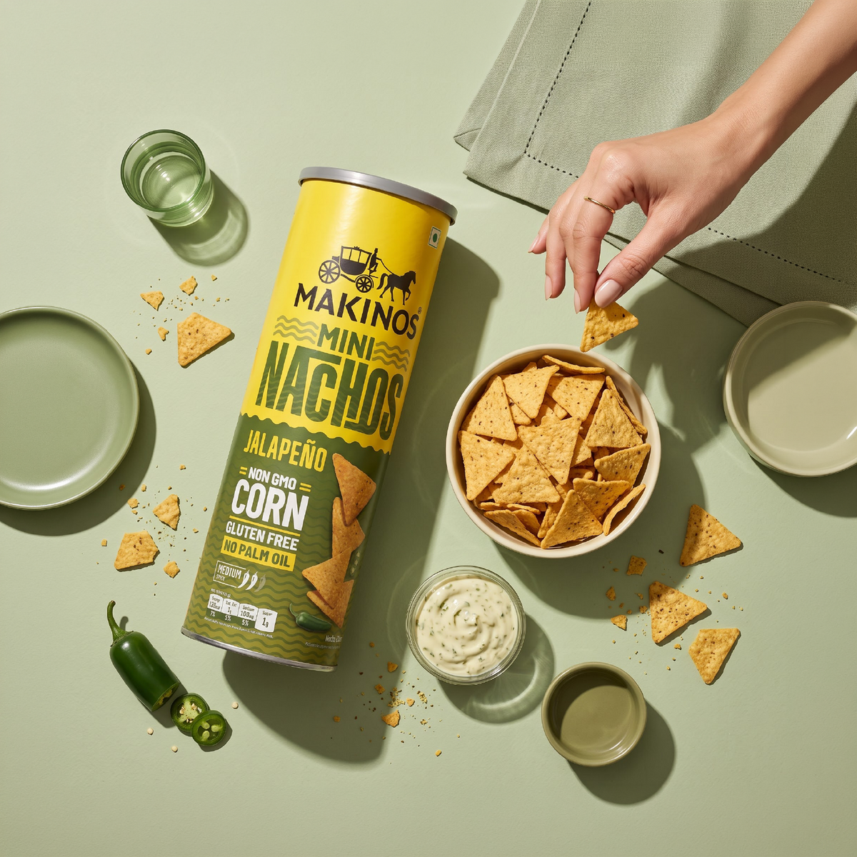 Makinos Mini Nachos Jalapeño 🌶️