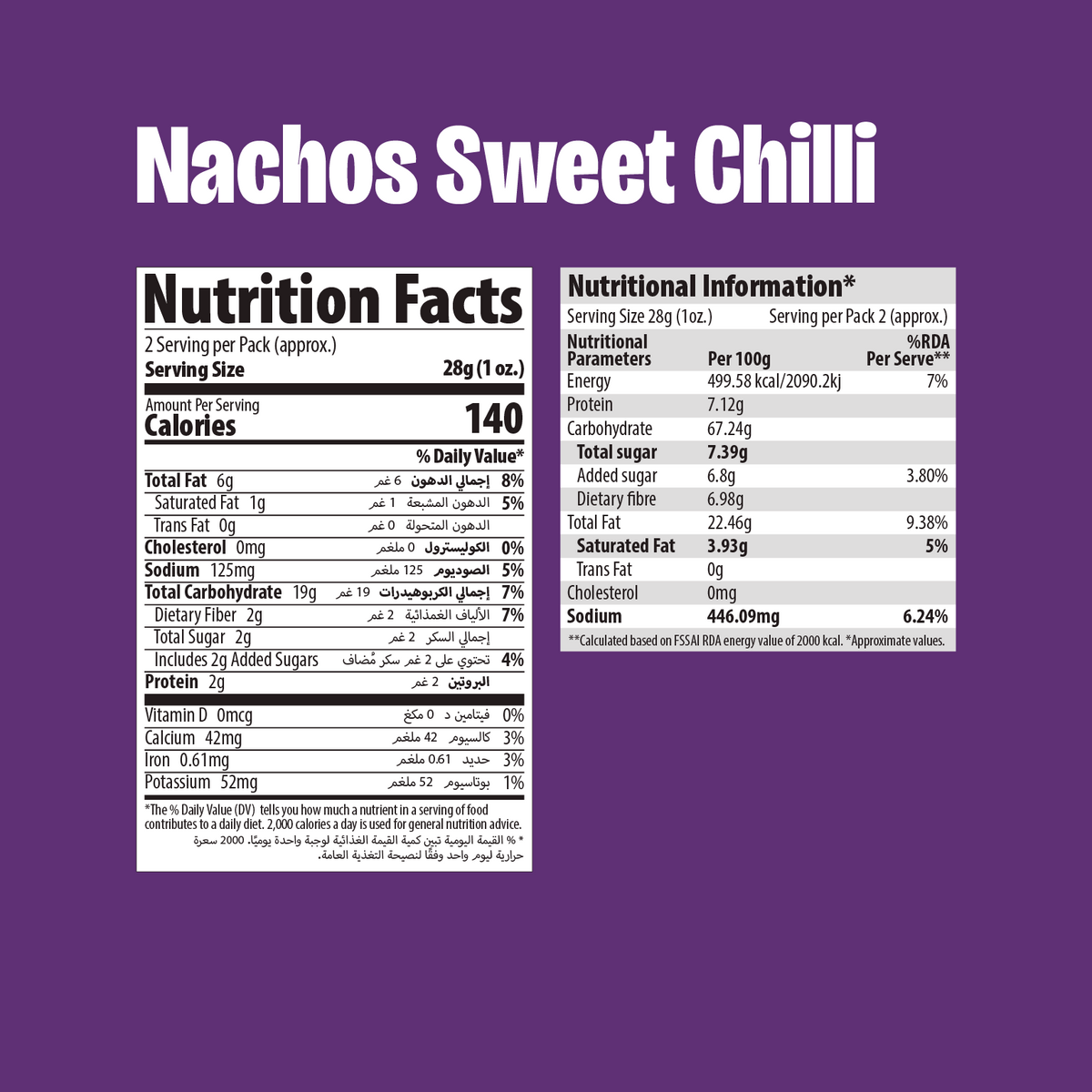 Makinos Mini Nachos Sweet Chilli 🌶️