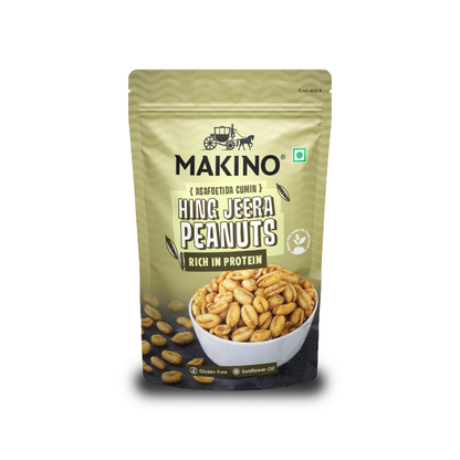 Makino Assorted Roasted Peanuts (Each 140 gm) (Pack of 5)