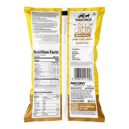Makinos Corn Munch Indian Masala