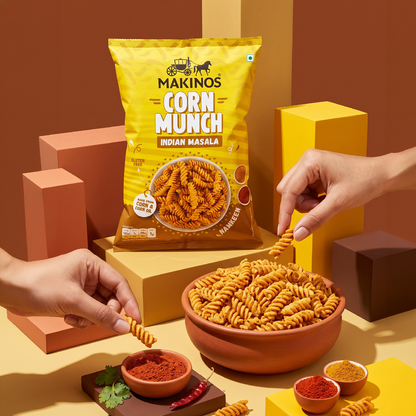 Makinos Corn Munch Indian Masala
