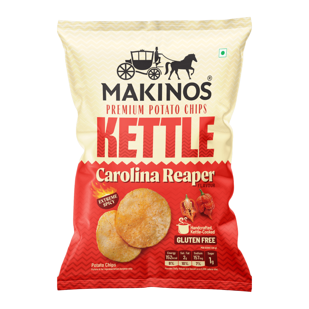 Makinos Kettle Potato Chips Carolina Reaper