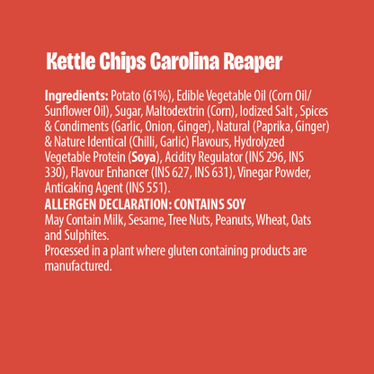 Makinos Kettle Potato Chips Carolina Reaper