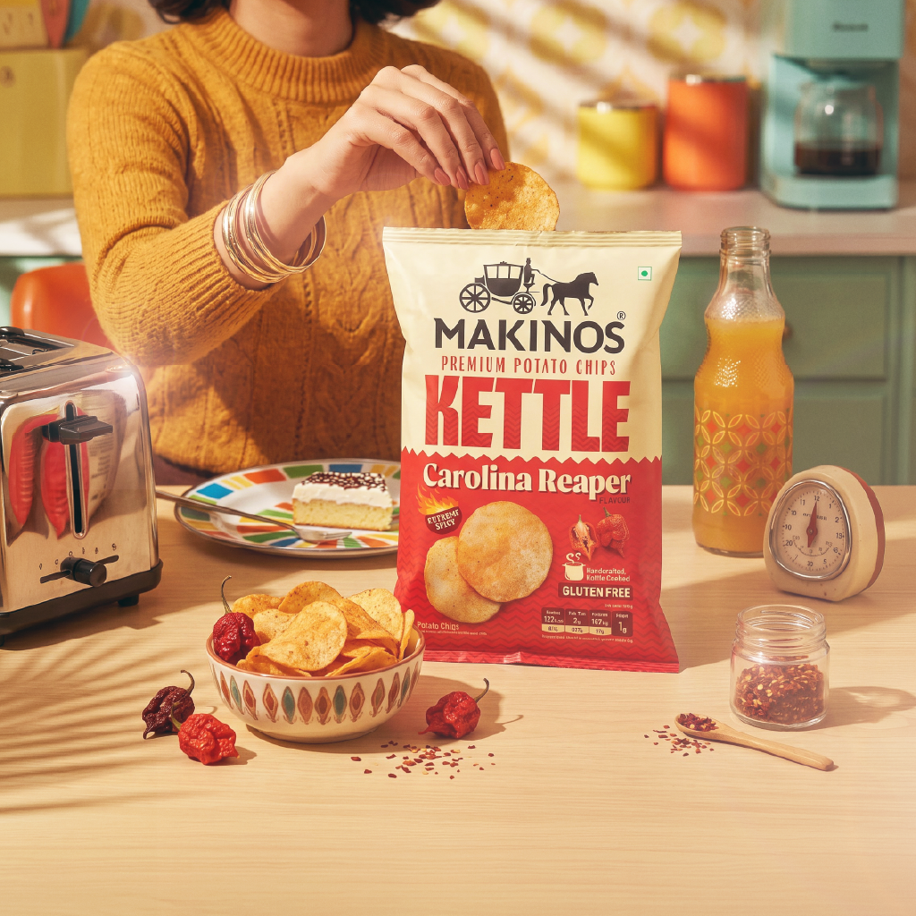 Makinos Kettle Potato Chips Carolina Reaper