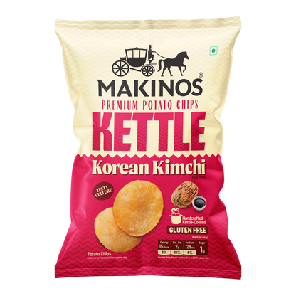 Makinos Kettle Potato Chips Korean Kimchi