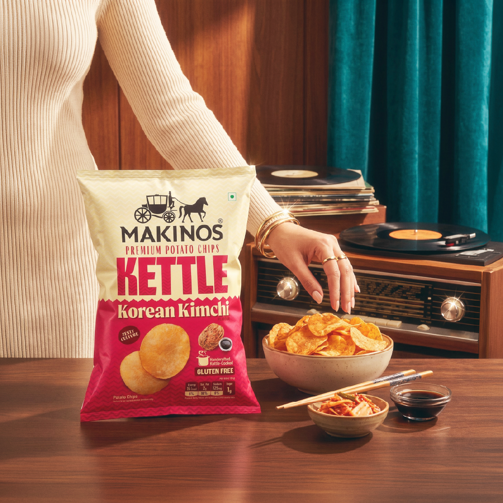 Makinos Kettle Potato Chips Korean Kimchi