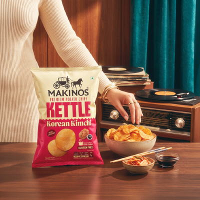 Makinos Kettle Potato Chips Korean Kimchi