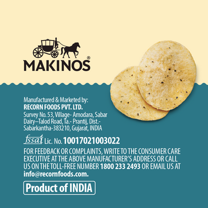 Makinos Kettle Potato Chips Salt & Pepper