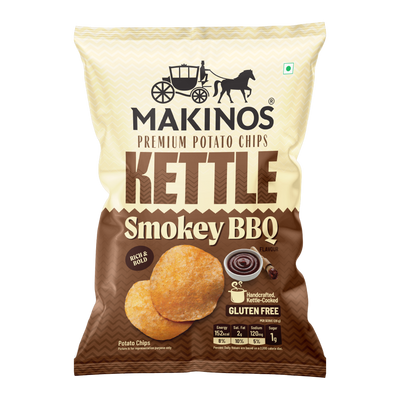 Makinos Kettle Potato Chips Smokey BBQ