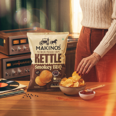 Makinos Kettle Potato Chips Smokey BBQ