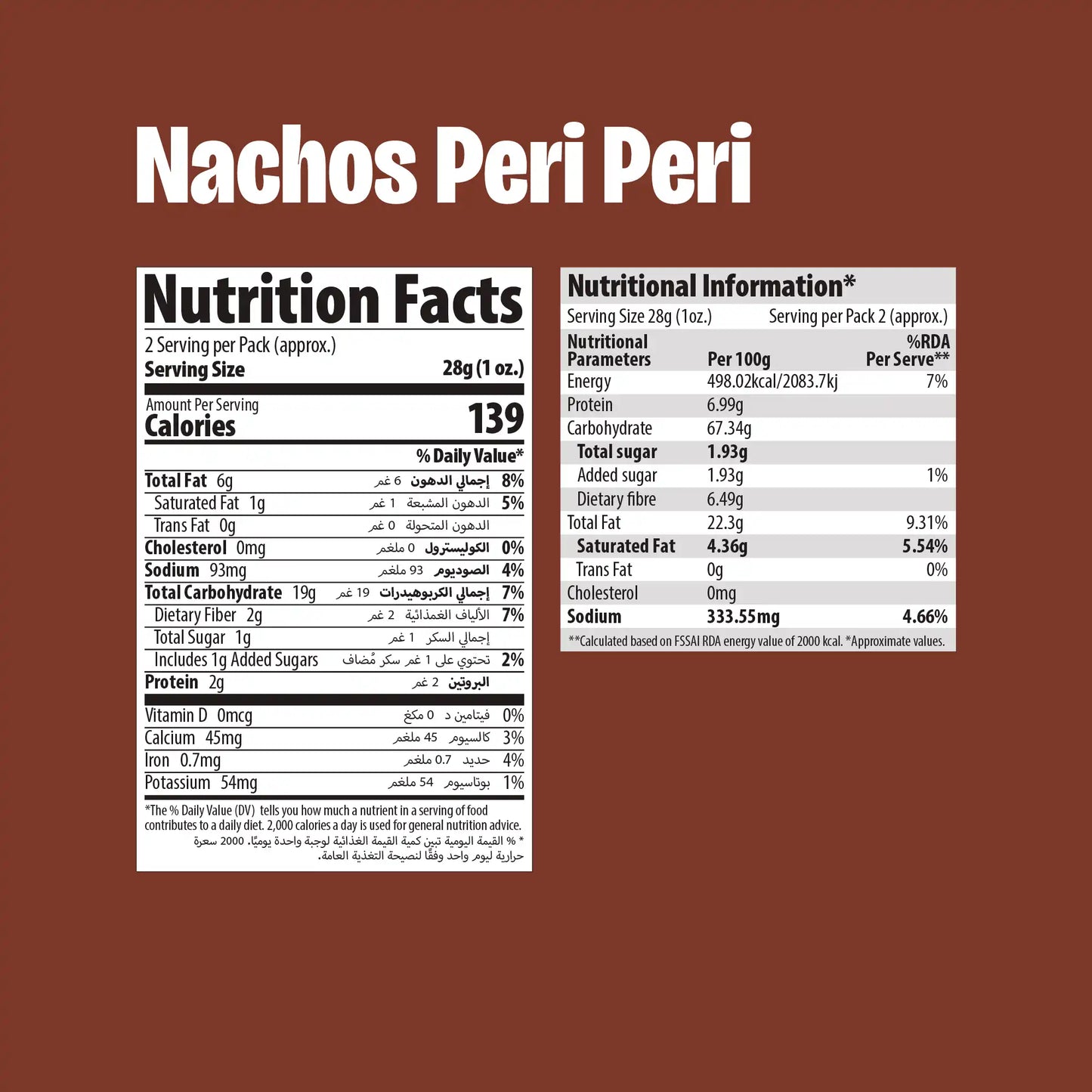 Makinos Nachos Peri Peri 🌶️