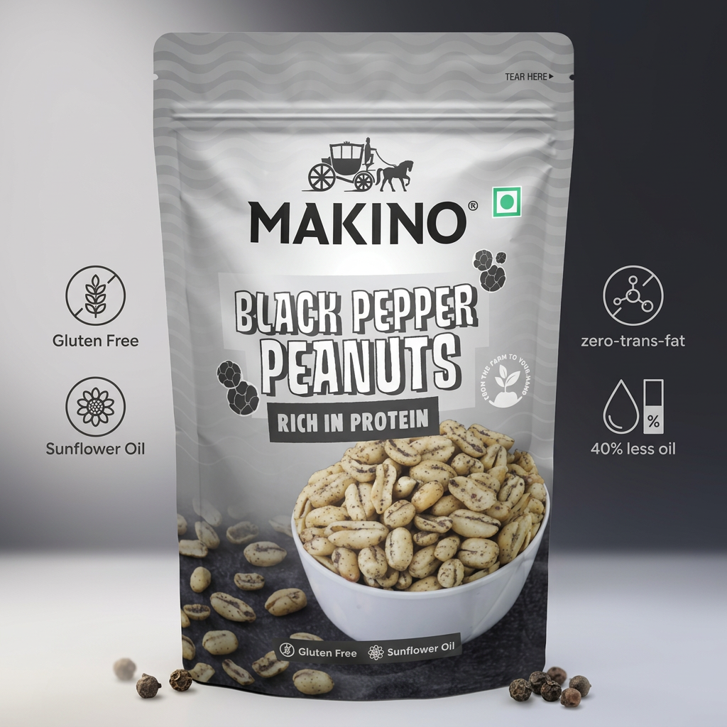 Makinos Peanuts Black Pepper