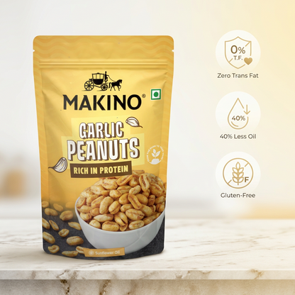 Makinos Peanuts Garlic
