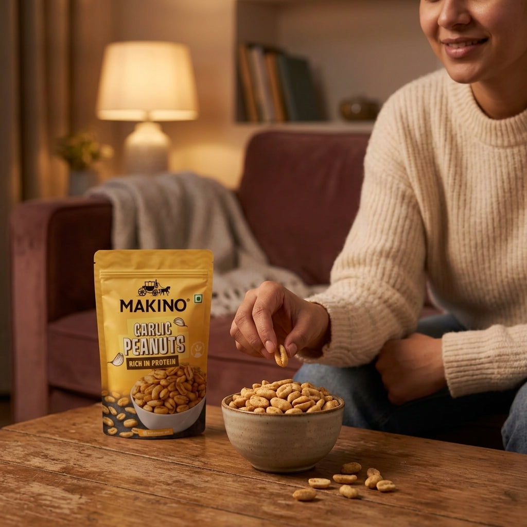 Makinos Peanuts Garlic