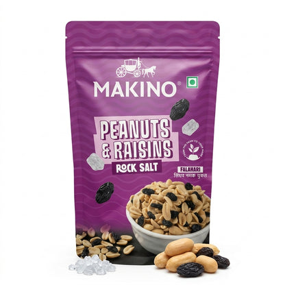 Makinos Peanuts & Raisins Rock Salt