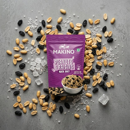 Makinos Peanuts & Raisins Rock Salt