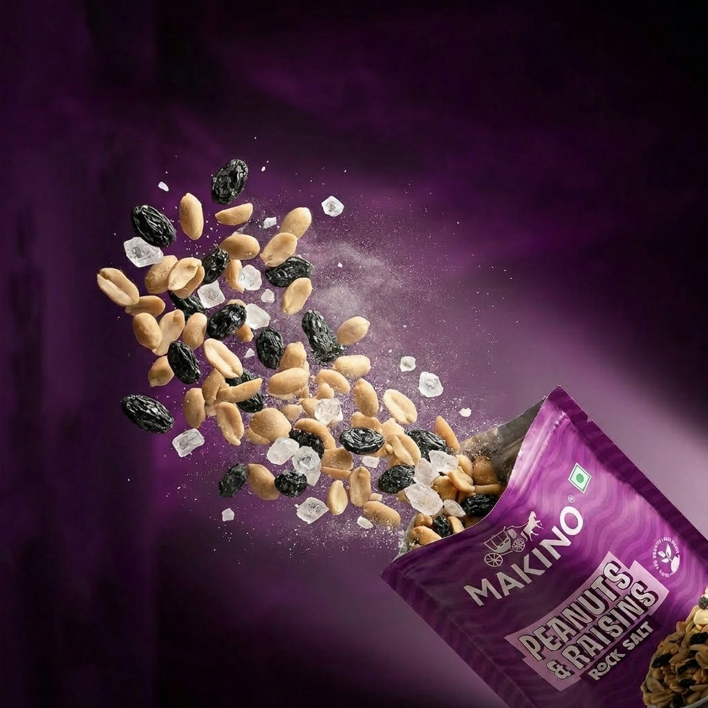 Makinos Peanuts & Raisins Rock Salt