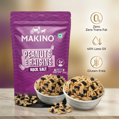 Makinos Peanuts & Raisins Rock Salt