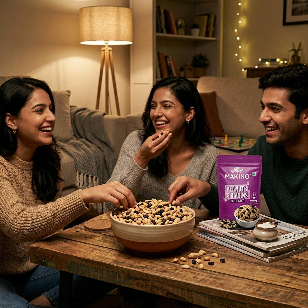 Makinos Peanuts & Raisins Rock Salt