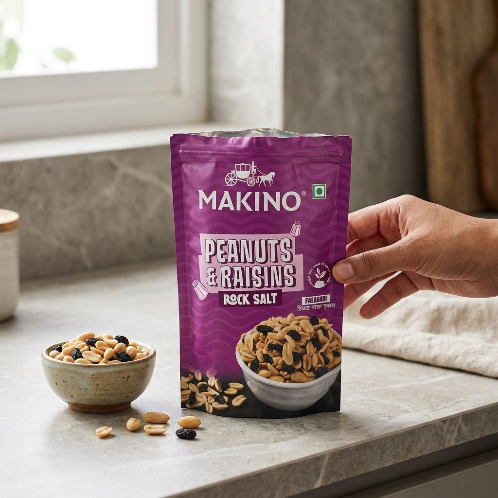 Makinos Peanuts & Raisins Rock Salt