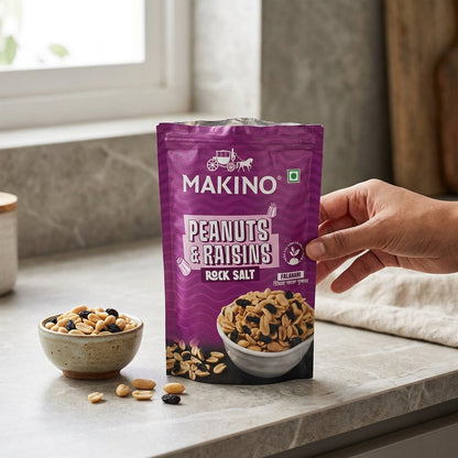 Makinos Peanuts & Raisins Rock Salt