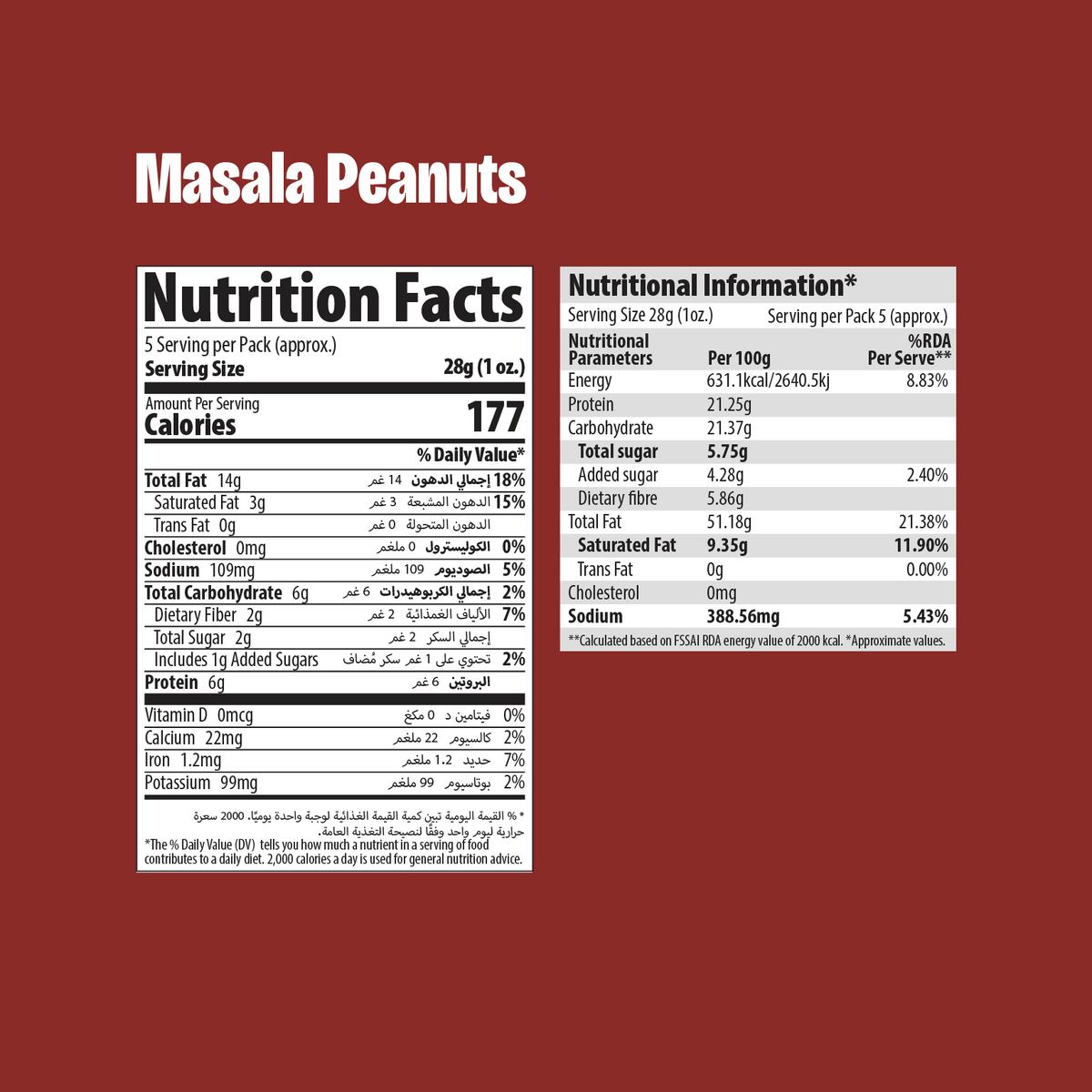 Makinos Peanuts Masala