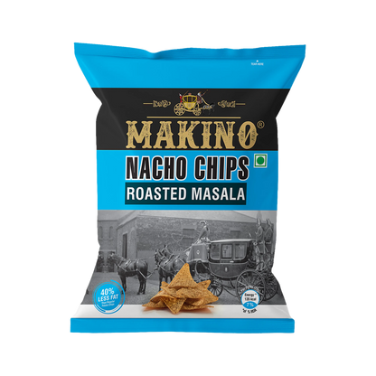 Makino Assorted Nachos (Cheese, Jalapeno, Sweet Chilli, Tomato Salsa, Peri Peri, Slated)(Each 60 gm)(Pack of 6)