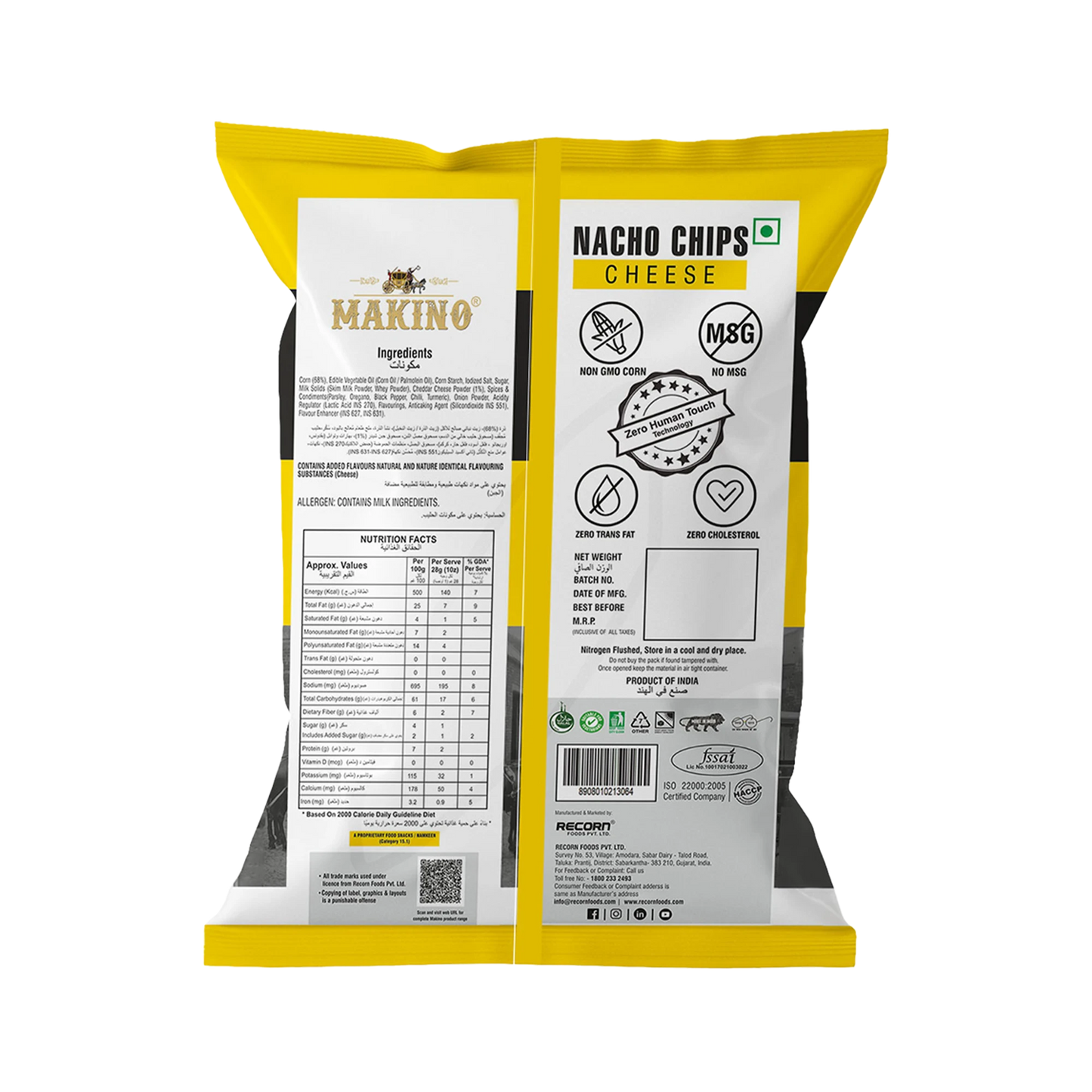 Makino Nacho Chips Cheese