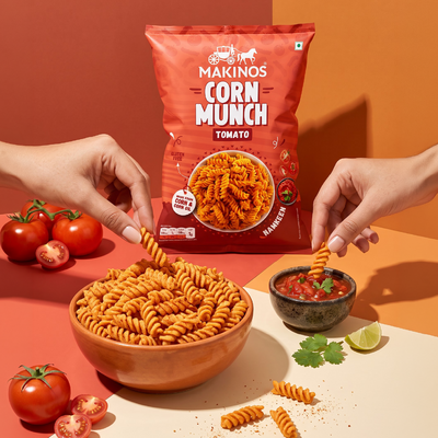 Makinos Corn Munch Tomato
