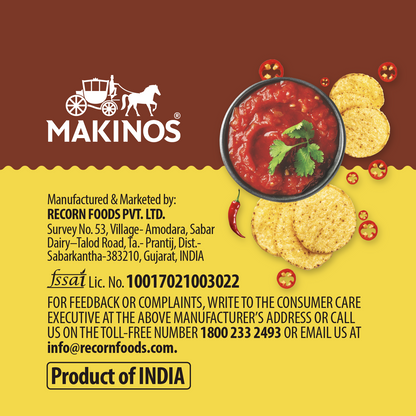 Makinos Peri Peri Nachos & Salsa Dip Tray